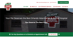 Desktop Screenshot of michiganstreetanimalhospital.com